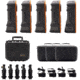 Longshot by Target Vision LR-3 w/ 3 Extra Cameras w/ 4 Bulletproof Warranties, Black/Orange/Grey, TV-CF103-4-W