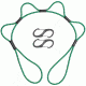 Looprope  3 Ft Green/yellow 3LRG