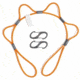 Looprope Adjustable 3ft Tie Down, Orange and Black 964971