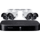Lorex Ultra HD 8-Channel Security System with 2 TB DVR and Four 4K Ultra HD Color Night Vision Bullet Cameras with Smart Home Voice Control, DK182-48CAE