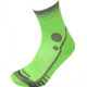 Lorpen T3 Running Mid Crew Socks - Mens, Green/Charcoal, Extra Large, X3OSM-2620-XL