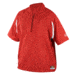 Louisville Slugger Adult Slugger Batting Cage Pull-Over Short Sleeve,Red,Small LS1431-AS-RD