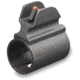 LPA Front Shotgun Sight - Clamp-On Band - Red Fiber Optic, Black, SG3+M1F