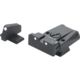 LPA SPR Adjustable White Dot Sight Set For Browning Mod - GP Vig, GP MKIII, GP Pract., GP40 S&amp;W, Black, SPR62BN30
