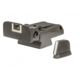 LPA SPR Adjustable White Outline Sight Set For CZ 75/85 Models w/ Dovetail Front Sights, Black, SPR86CZ18