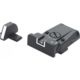 LPA SPR Adjustable White Outline Sight Set For Sig Sauer P229 and Springfield XD, Black, SPR30SS18