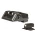 LPA SPS Fully Adjustable White Dot Sight Set For Bul M5, Black, SPS11BU30