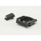 LPA SPS Fully Adjustable White Dot Sight Set For Walther P99, PPQ, PPQM2, No 22 Rimfire, Black, SPS15WA30