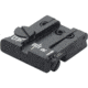 LPA TPU Adjustable Rear Black Serrated Sight Set For Ruger Cal22 Mark2, Black, TPU22RG07