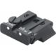 LPA TPU Adjustable Rear White Dot Sight Set For S&amp;W Cal. 9, 40 3rd Gen, Black, TPU91SW30