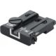 LPA TPU Adjustable Rear White Outline Sight Set For Browning High Power Vigilant, Black, TPU55BR18