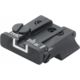 LPA TPU Adjustable Rear White Outline Sight Set For CZ 75 &amp; CZ 85 New Model, Black, TPU57ZC18