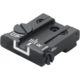 LPA TPU Adjustable Rear White Outline Sight Set For Glock 17-23, 25-32, 34, 35, Black, TPU32GL18