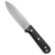 LT Wright Knives Gen 5 Fixed Blade Knife, 5.25in, A2, Spear Point Blade, Micarta, Black Handle, Black/Gray, 10.25 inch, BHQ-99119