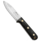 LT Wright Knives Genesis Scandi Bush Fixed Blade Knife, 4.25in, A2, Spear Point Blade, Micarta, Black Handle, Micarta, Black/Steel, 9.00 inch, BHQ-92313
