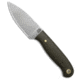 LT Wright Knives Patriot Fixed Blade Knife, 2.50in, A2, Drop Point Blade, Micarta, Green Handle, Matte, Green/Gray, 5.75 inch, BHQ-99130