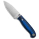 LT Wright Knives Patriot Fixed Blade Knife, 2.50in, A2, Drop Point Blade, G-10, Black/Blue Handle, Black/Blue/Gray, 5.75 inch, BHQ-101397