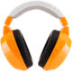 Lucid Audio HearMuffs Kids Hearing Protection, Orange, LA-KIDS-PM-OR