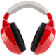 Lucid Audio HearMuffs Kids Hearing Protection, Red, LA-KIDS-PM-RD