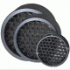 Lucid Flash Filter Accessory For The HD7 Red Dot, 44 mm, Black, L-FF-44