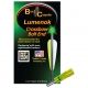 Lumenok Crossbow Nock, Green Gold Tip Flat 3 pk., GTF3G