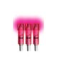 Lumenok Lighted Crossbow Nock Carbon Impact Flat Bolt Ends, 3-Pack, Pink, CI3000F3P