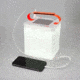 LuminAID Max QI Solar Lantern w/Phone Charger, White, 0196-0150