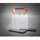 LuminAID Survivor Solar Lantern w/Dual Phone Charger, White, 0196-0350