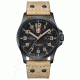 LUMINOX Atacama Field Day Date Watch, Black/Tan, 45mm A.1925