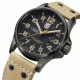 LUMINOX Atacama Field Day Date Watch, Black/Tan, 45mm A.1925