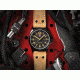LUMINOX Atacama Field Day Date Watch, Black/Tan, 45mm A.1925