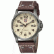 LUMINOX Atacama Field Day Date Watch, Ivory/ Brown, 45mm A.1927