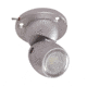 Lumitec GAI2 333 Lumens Heavy-Duty Base Dimming Light w/ Built-In Switch / Brushed Housing, Warm White, 111909