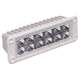 Lumitec Maxillume H60 6000 Lumens LED Flush Mount Flood Dimming Light w/ White Housing, White, 101336