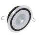 Lumitec Mirage 305 Lumens LED Positionable Down Dimming Light w/ White Dimming/ Red/Blue Non-Dimming / Bezel, White Bezel, 115128