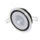 Lumitec Mirage 305 Lumens LED Positionable Down Dimming Light w/ White Dimming/ Red/Blue Non-Dimming / Bezel, White Bezel, 115128