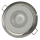 Lumitec Mirage 380 Lumens LED Flush Mount Down Dimming Light, Glass Finish, Polished SS Bezel, White/Blue, 113111