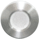 Lumitec Orbit 210 Lumens LED Flush Mount Down Non-Dimming Light, Brushed Finish, White, 112503
