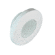 Lumitec Orbit 210 Lumens LED Flush Mount Down Non-Dimming Light, White Finish, Blue/Red/Purple/White, 112520