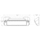 Lumitec Perimeter 1000+ Lumens Non-Dimming Light, White Finish, White, 101475