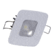 Lumitec Square Mirage Down 380 Lumens Hi CRI LED Light w/ Dimming / Glass Housing, No Bezel, Warm White, 116199
