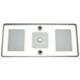 Lunasea Lighting LED Ceiling/Wall Light Fixture Light w/ Touch Dimming, 6W, Warm White, LLB-33CW-81-OT