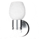 Lunasea Lighting Tulip Glass LED Wall Light, Brushed Nickel, LLB-33OW-81-OT