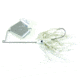Lunker Lure Original Buzz Bait, White Skirt/Silver Blade, 3/8oz, 4238-1742