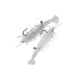Lunkerhunt Bait Shifter Shrimp Kit, Ice, 1/8 oz, BSHRIMP02