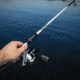 Lunkerhunt Beast Spinning Rod Combo, White, 6ft 8in, SBEACOM01