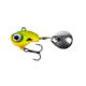 Lunkerhunt Big Eye Tail Spin Jig, Fire Tiger Glow, 1in &amp; 1/4 oz, BEJ103