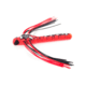 Lunkerhunt Dragonfly Bait Soft Bait, 1, 3in, Cardinal, DRGF02
