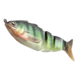 Lunkerhunt Gambit Swimbaits, 1, 4.5in, Silver Side, GS02