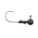 Lunkerhunt Gamefish Ball Head Jig, Matte Black, 1/4 oz, JGFBT303
